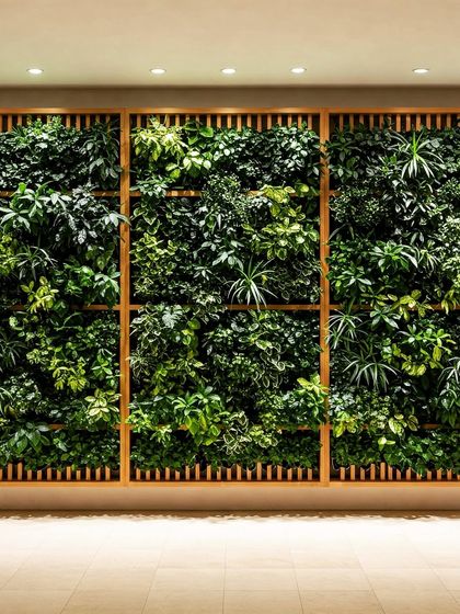 Statement Features: Vertical Gardens & Water Walls photo 15