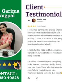 Personalized Diet & Nutrition Coaching