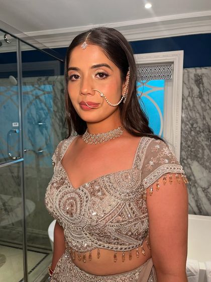 Deepti Purshotham - Bridal & Occasion Makeup Reception & Engagement Glam photo 9