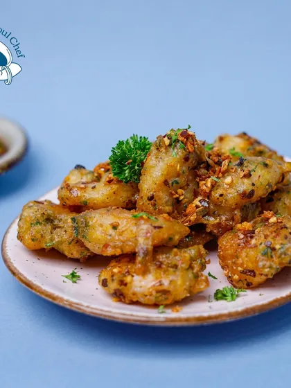 A taste of the tropics for your event. These Paprika Prawns are served with a zesty Tropical Salsa Dip, offering a perfect balance of spice and sweetness that will transport your guests.