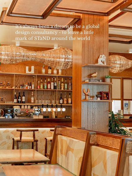 It's always been our dream to be a global design consultancy, leaving a little mark of STaND around the world. We treat our work as a personal diary, sharing our wins and our process with our community.