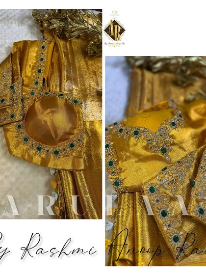 Arulaa by Rashmi Anoop Rao - Custom Bridal & Occasion Wear for Women Bridal Blouse Masterpieces photo 39