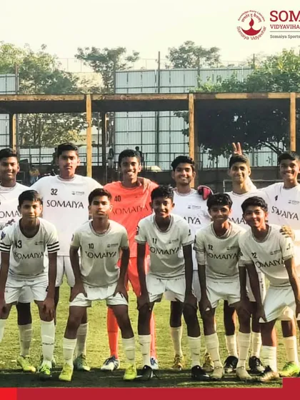 Our U-16 boys' football team after a hard-fought 2-1 win in the MFA YPL.