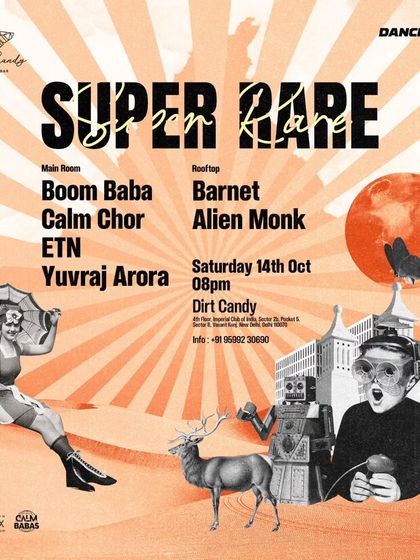 The "Super Rare" event at Dirt Candy, featuring artists from Zenon Records. It's gonna be a mayhem, so expect damage.