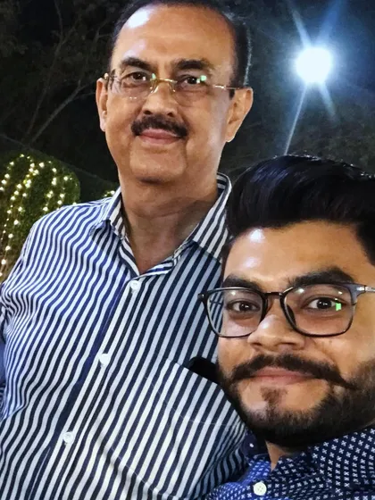 With Senior Advocate Vikas Singh, President of the Supreme Court Bar Association (SCBA). Connecting with senior members of the legal fraternity helps me stay updated and serve my clients better.