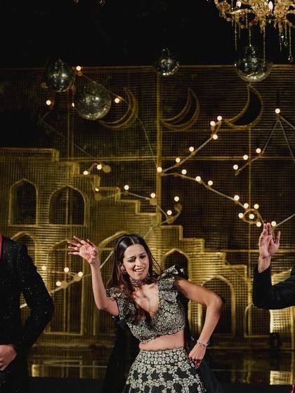 A fun performance featuring the bride, her brother, and her father. We love creating these unique family combinations that result in unforgettable, happy memories.