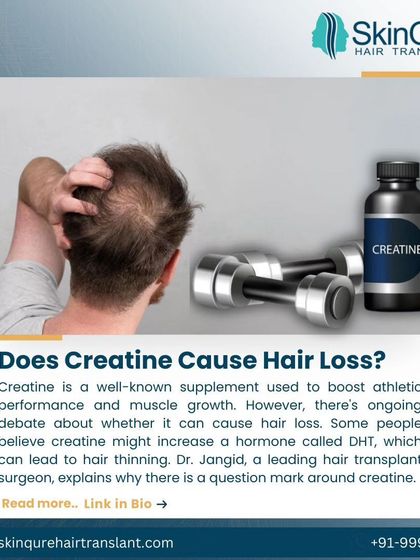 Does creatine cause hair loss? There is an ongoing debate, as some believe it may increase DHT, a hormone linked to hair thinning. In my blog, I explain the science behind this question to help you make an informed decision.