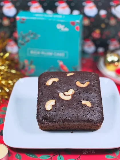 Our Rich Plum Cake is a Christmas tradition. Loaded with cashews and festive spices, it's a classic treat to share with family and friends.