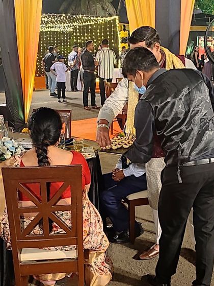 My service staff ensuring every guest is attended to during a New Year's Eve bash. I believe in proactive and attentive service to make every person feel like a VIP.