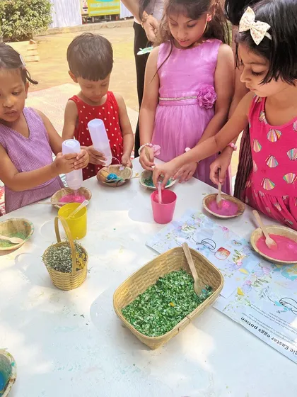 This is a collection of additional photos from my events. They show more of the setups, materials, and happy children in action.
