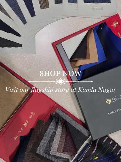 Choose your winter vibe from world-renowned mills like Loro Piana and Piacenza, and let the styling begin.