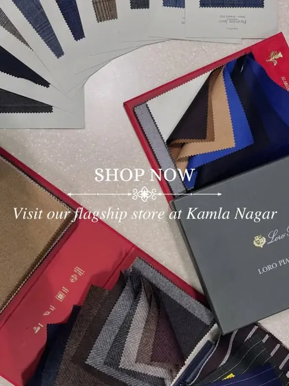 Choose your winter vibe from world-renowned mills like Loro Piana and Piacenza, and let the styling begin.