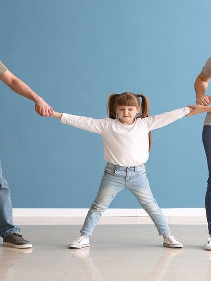 A child being pulled in two directions is a powerful metaphor for a custody dispute. My role is to advocate for a stable and nurturing environment for the child, ensuring their needs are put first.