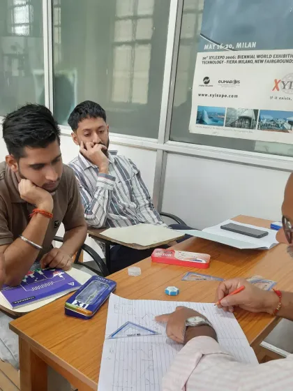 Every great project starts with a plan. We emphasize the importance of technical drawing and design, teaching students how to translate their creative vision onto paper for accurate and predictable results.