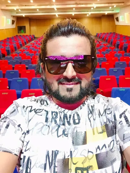 A selfie before the show at Aspee Auditorium. Ready to perform for JJC Borivali with my team.