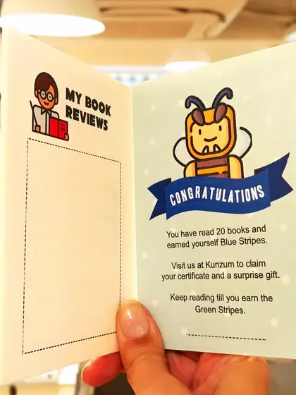 Our Book Bees Passport is a special reading diary for our members. For every 20 books they read, they earn a certificate and a surprise gift, turning their reading journey into a rewarding adventure.