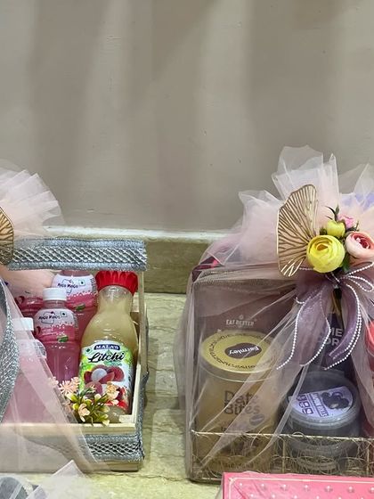Gift Hamper - Wedding Gifting & Trousseau Packing Artistic Trousseau Packing photo 7