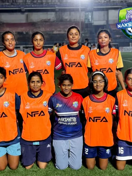 Our women's team is a force to be reckoned with. Here they are after a dominant 8-1 victory in the Karnataka Women's B Division League, proving that dedication wins championships.