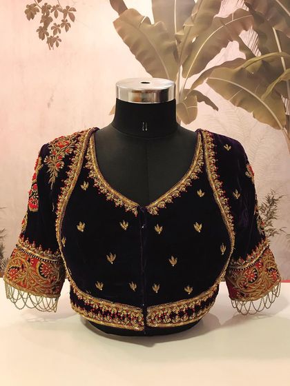 Bhargavi and Poorvika - Ethnic & Fusion Wear Rental Statement & Handcrafted Blouses photo 8
