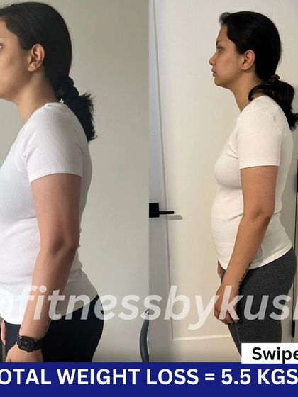 Anamika, a busy working mom from Canada, lost 5.5 kgs post-delivery. She ate home-cooked meals like rice with sambar and roti with dal, learning the magic of portion control and protein intake. Her testimonial shows her satisfaction with the journey.