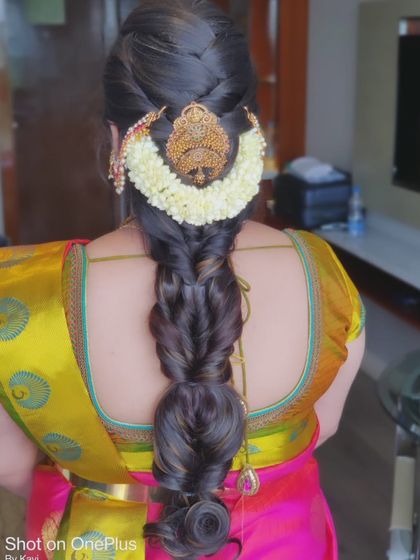 Laxmi Ramkrishna - Special Occasion Hairstyling Traditional South Indian Braids photo 24