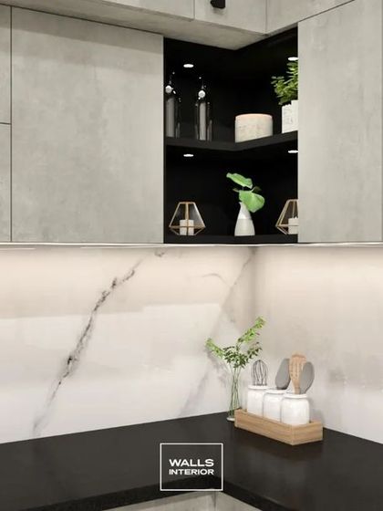 Walls Interior - End-to-End Home Interiors Modern Modular Kitchens photo 15