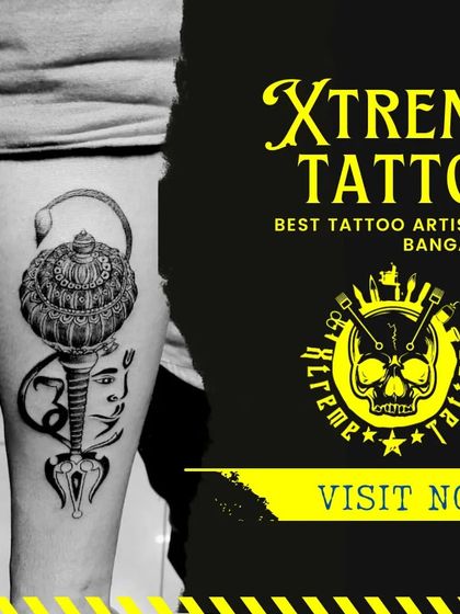 This is a powerful depiction of Lord Hanuman and his Gada. It's a large piece that makes a strong statement of faith and strength.