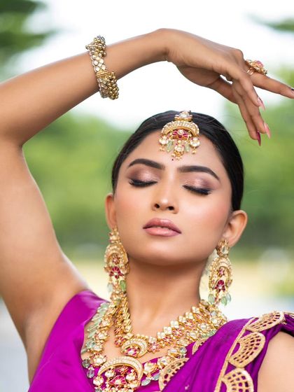 Bhargavi and Poorvika - Bollywood Look Recreation & Styling Custom Designer Lehengas photo 8