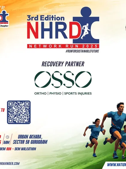 Post-run care is essential. My partnership with Osso as the Recovery Partner for the NHRD Network Run ensures runners have access to professional physio and recovery services.