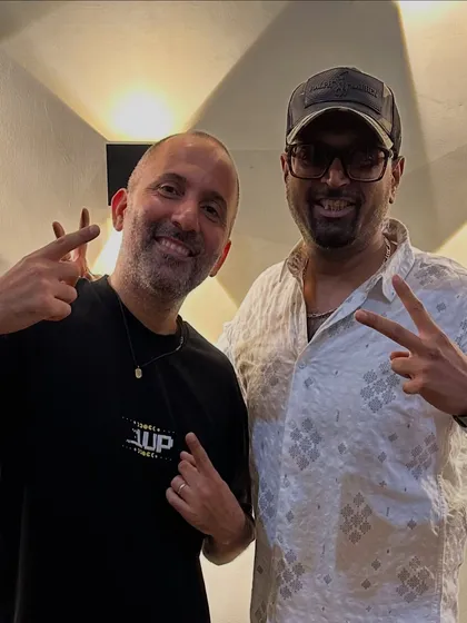 After a crazy night of music, I got to meet Vini Vici. Their sets are always full of energy, and it was an honor to share the venue with them.