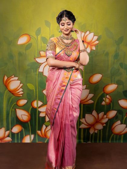 Another full-length shot that captures the grace and beauty of the model. This image shows how I style a complete look for photoshoots.