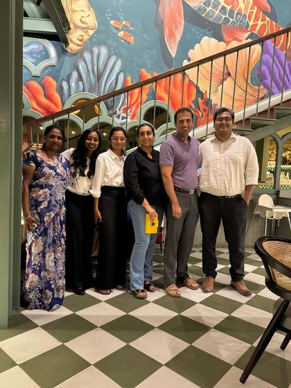 It's always bittersweet to see our "office babies" fly the nest. This was a farewell for a wonderful group of associates who will be missed.