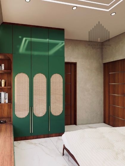 WallsToHome Interiors - Turnkey Home Interiors Serene Bedrooms & Custom Wardrobes photo 4
