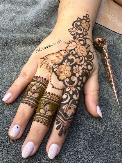 3D Henna Touch - Festive & Occasional Mehndi Minimalist & Chic Henna photo 48