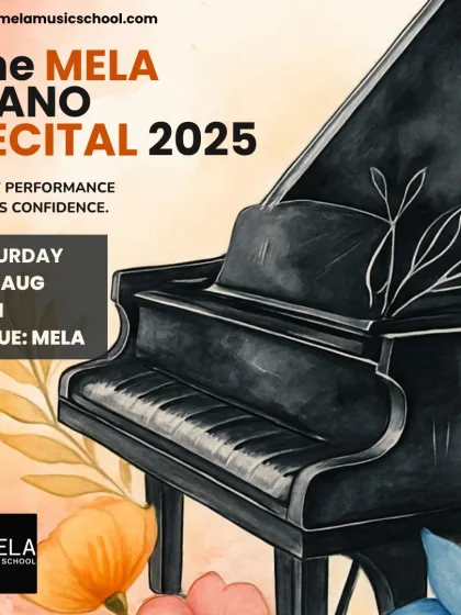 Mela Music School - Vocal Lessons Student Performances & Recitals photo 13