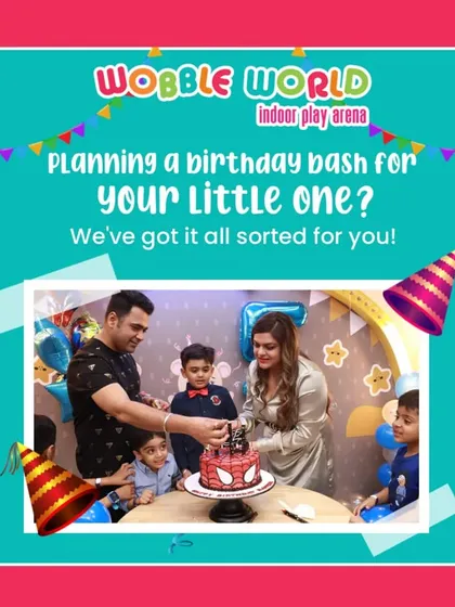 A family cutting a Spiderman cake together. I can sort out everything you need for the perfect birthday bash, so you don't have to worry about a thing.
