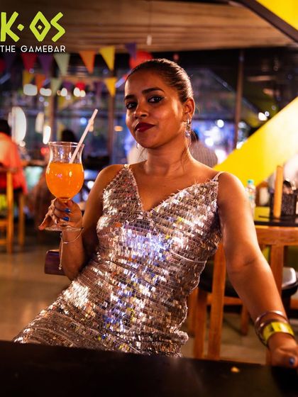 Dressed up and ready for a night out. We love seeing our guests bring their main character energy to K-OS.