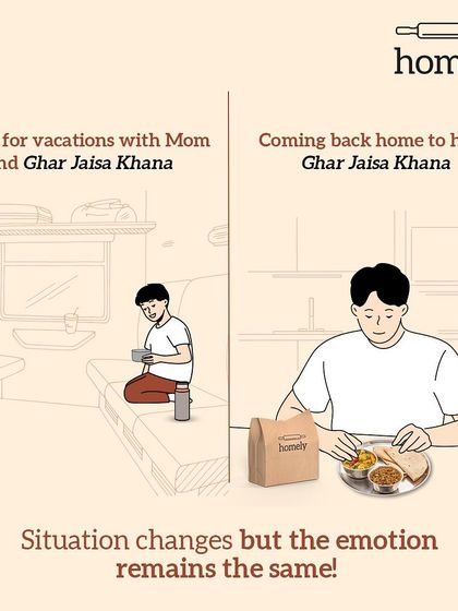 Whether you're on a train journey back home or just coming back to your flat after a long day, the emotion remains the same. The craving for simple, comforting home-cooked food is a constant I'm happy to satisfy.