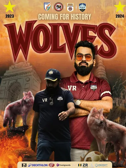 A poster celebrating our record-breaking owner and gaffer, the man who is back to make history and chase his date with destiny.