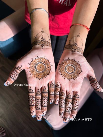 A classic sun-inspired mandala design, perfect for someone who wants a traditional feel with a minimalist approach.