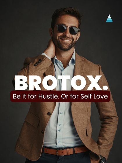 Whether it's for the hustle or for self-love, taking care of your appearance is a form of self-respect. Brotox helps you look as sharp and driven as you feel.