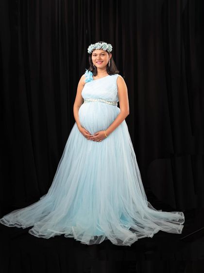 Dee Yashaswini - Occasion Wear Rentals Maternity Photoshoot Outfits photo 81