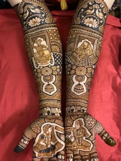 Dinesh Mehandi Arts - Bridal & Wedding Mehendi Bridal Storytelling & Portraits photo 52