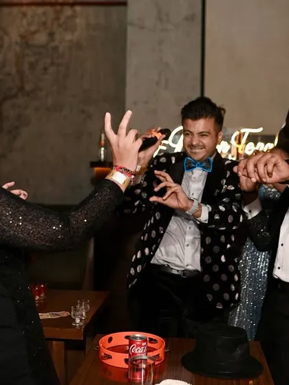 Getting everyone to dance, even those who think they can't, is my specialty. A cocktail party is the perfect place to let loose and just enjoy the moment.