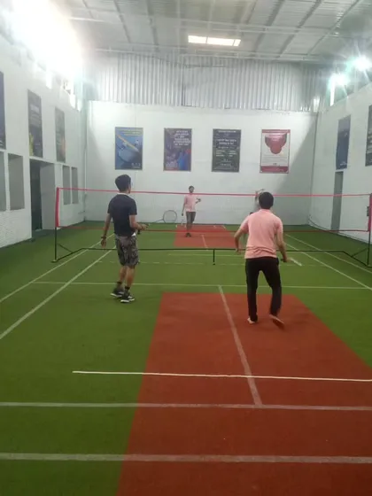 More action from our doubles matches, showing different players and games. Every day is a new challenge on the court!