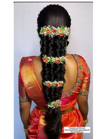 Laxmi Ramkrishna - Special Occasion Hairstyling Traditional South Indian Braids photo 36