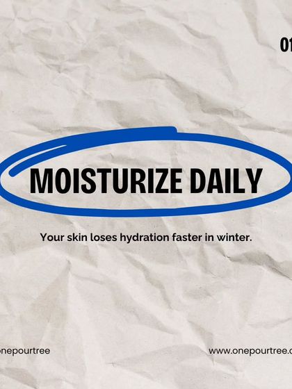 Winter skincare tip #1 for men: Moisturize daily. Your skin loses hydration faster in the cold, so a good moisturizer is essential.