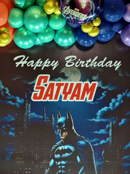 Dream Events - Kids' Birthday Party Decoration Superhero & Action-Packed Parties photo 7