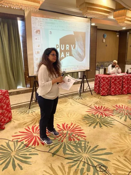 Returning to my alma mater, Rachna Sansad, as a lecturer was a full-circle moment I'll always cherish. Sharing my knowledge and passion with the next generation of designers is incredibly rewarding.