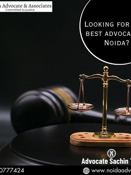 Looking for the best advocate in Noida? I have years of experience providing top-notch legal services to individuals and businesses.